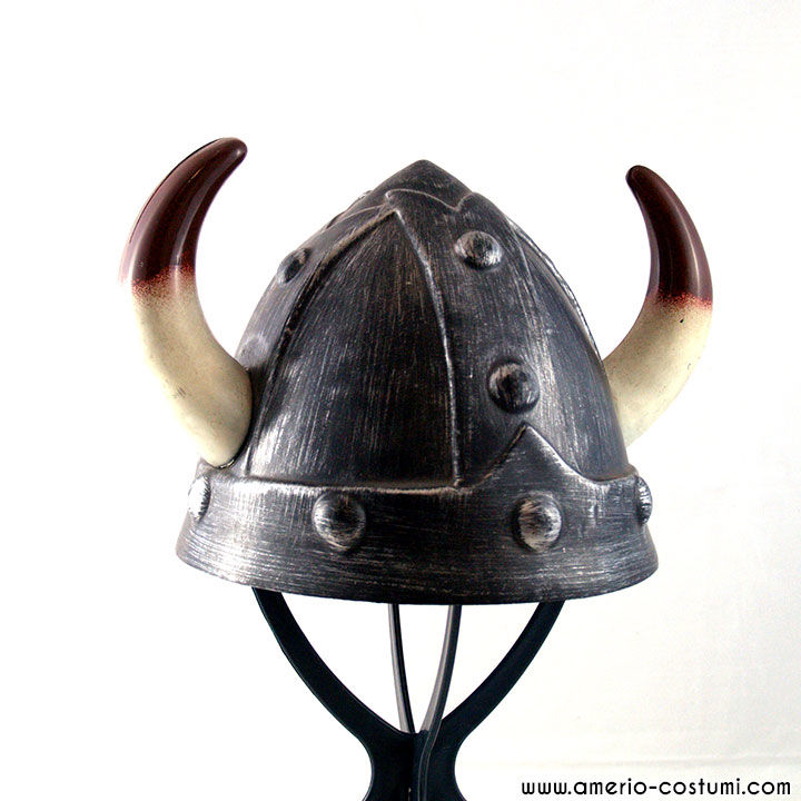 Elmo Vichingo Dorato Con Corna - Taglia Unica Per Adulti, Perfetto Per Feste E Costumi - Foto 8