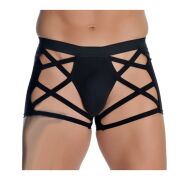 Boxer Harness Strapping Negru
