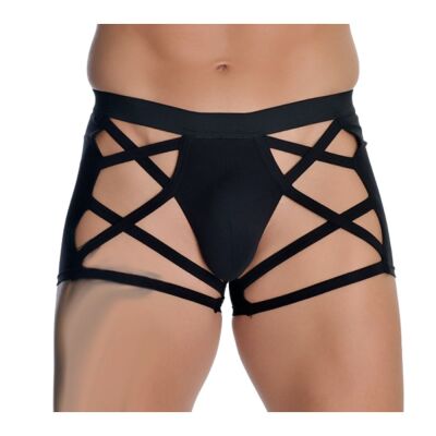 Boxer Harness Strapping Negru