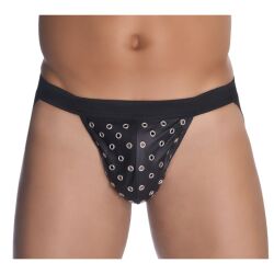 Jockstrap Fetiche con Ojales Metálicos