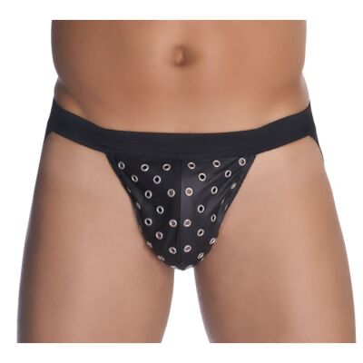 Jockstrap Fetish con Occhielli Metallici
