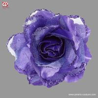Molletta per capelli Rosa Viola con glitter