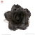 Hair clip with Rose with glitter - Black