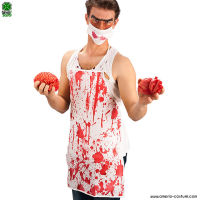 TABLIER EN TISSU SANGLANT