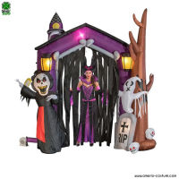 PORTAL GONFLABIL DE HALLOWEEN cu lumini - 270 cm