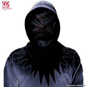 Invisible Face Hood Black