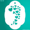Stencil - 013 HEARTS