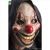 Horror Clown Maske mit Unterkiefer