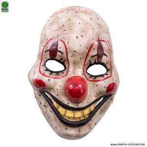 Maschera Clown Horror con mandibola mobile