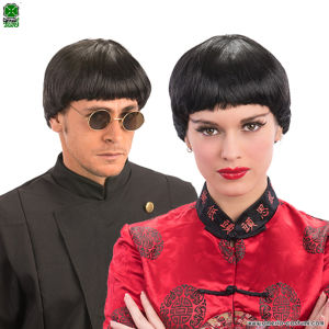SHORT 60'S WIG - Black