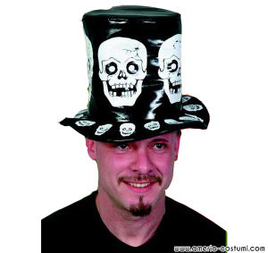 Hat with skulls