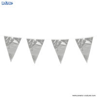 SILVER festoon - 10 m