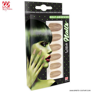 Cf. 12 self-adhesive NAILS - WITCH