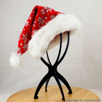 Chapéu PAPAI NOEL com flocos de neve
