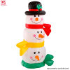 Aufblasbare Schneemannköpfe - 122cm