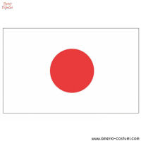 Bandeira Japão 90x150 cm