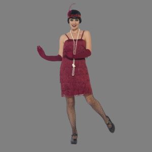 Flapper Short Burgundy