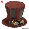 Chapeau Steampunk avec verre