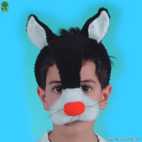 Tiara com focinho de Gato