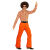 Pantaloni uomo Groovy 70s Arancioni