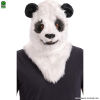Masque panda avec bouche mobile