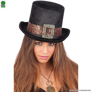 Tubă STEAMPUNK - Neagră