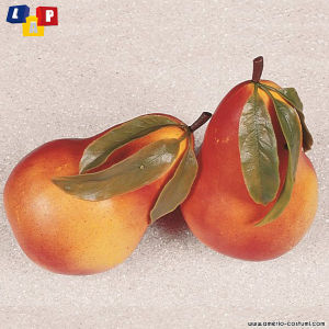 Riesenbirne mit Blatt