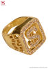 Bague dollar en strass