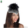 Silberne PAILETTES Cap