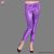 Purple Sequin Leggings