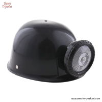 Casco de minero con luz