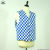 WAISTCOAT - WHITE/BLUE CHESS