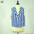 WAISTCOAT - WHITE/BLUE STRIPES
