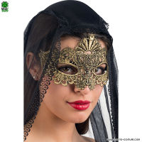 Mască din material textil MACRAME' AURIT