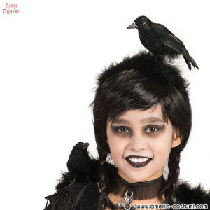 Tiara with little raven