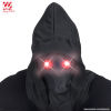 Máscara INVISÍVEL com led olhos vermelhos