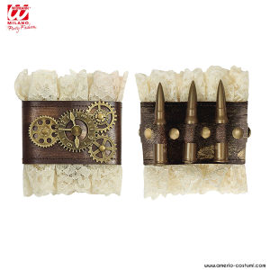 Pairs of Steampunk lace cuffs