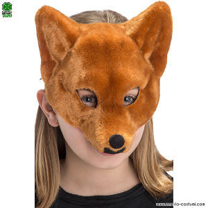 Fuchs Gesichtsmaske aus Plüsch