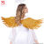 GOLD FEATHER WINGS - 100x25 cm