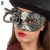 Máscara Steampunk Prata
