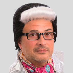 Man Wig with Tuft