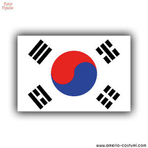 Drapeaux South Korea 90x150