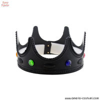 Corona negra plástica