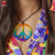 Collier Hippie Arc-en-ciel