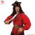 Camicia Pirata Medioevale Storica Rossa