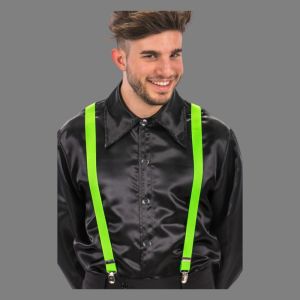 Tirantes verde fluorescente