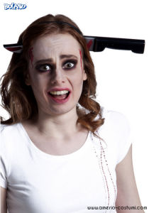Horror knife headband