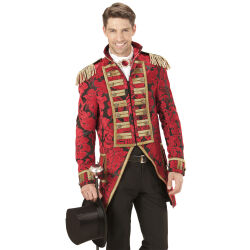 Frac parata Jacquard Rosso Uomo