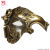 Maschera mezzoviso Steampunk Rame