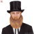 Blonde Mustache and Beard